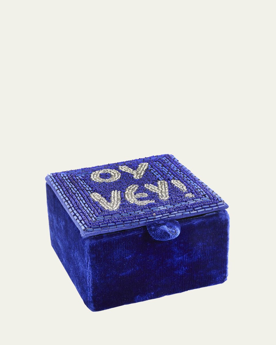 Beaded OY VEY! Box